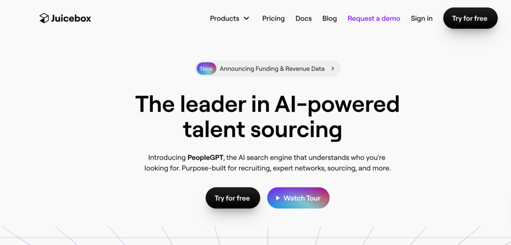 HR AI Tool - Juicebox