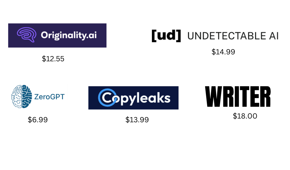 Paid AI content detection tools